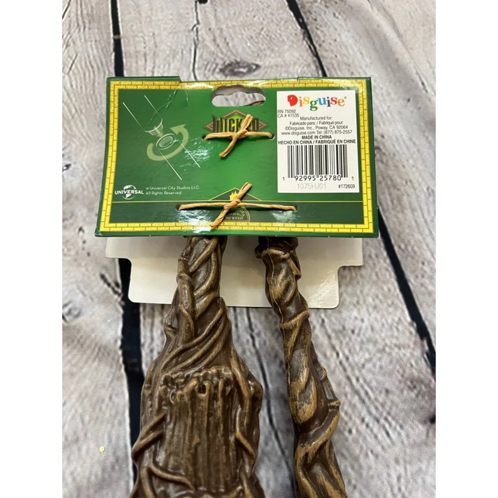NEW Halloween Wicked Elphaba Broom One Size Brown